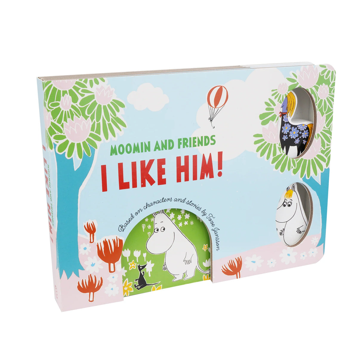 Książka z figurkami Muminki "I like him" (wersja angielska) BarboToys