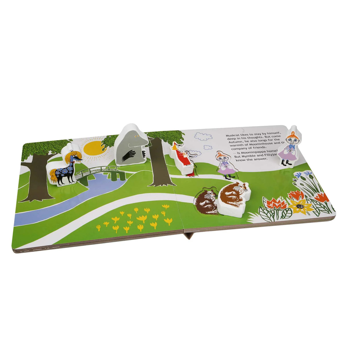 Książka z figurkami Goście Muminków (wersja angielska) BarboToys