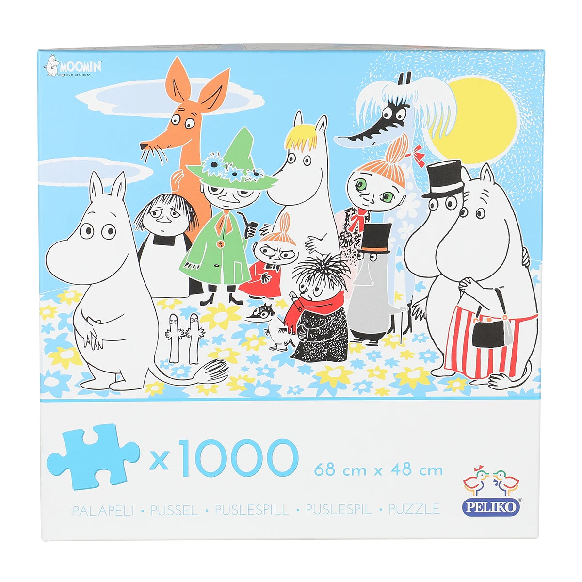 Puzzle 1000 elementów - Muminki i Przyjaciele Martinex