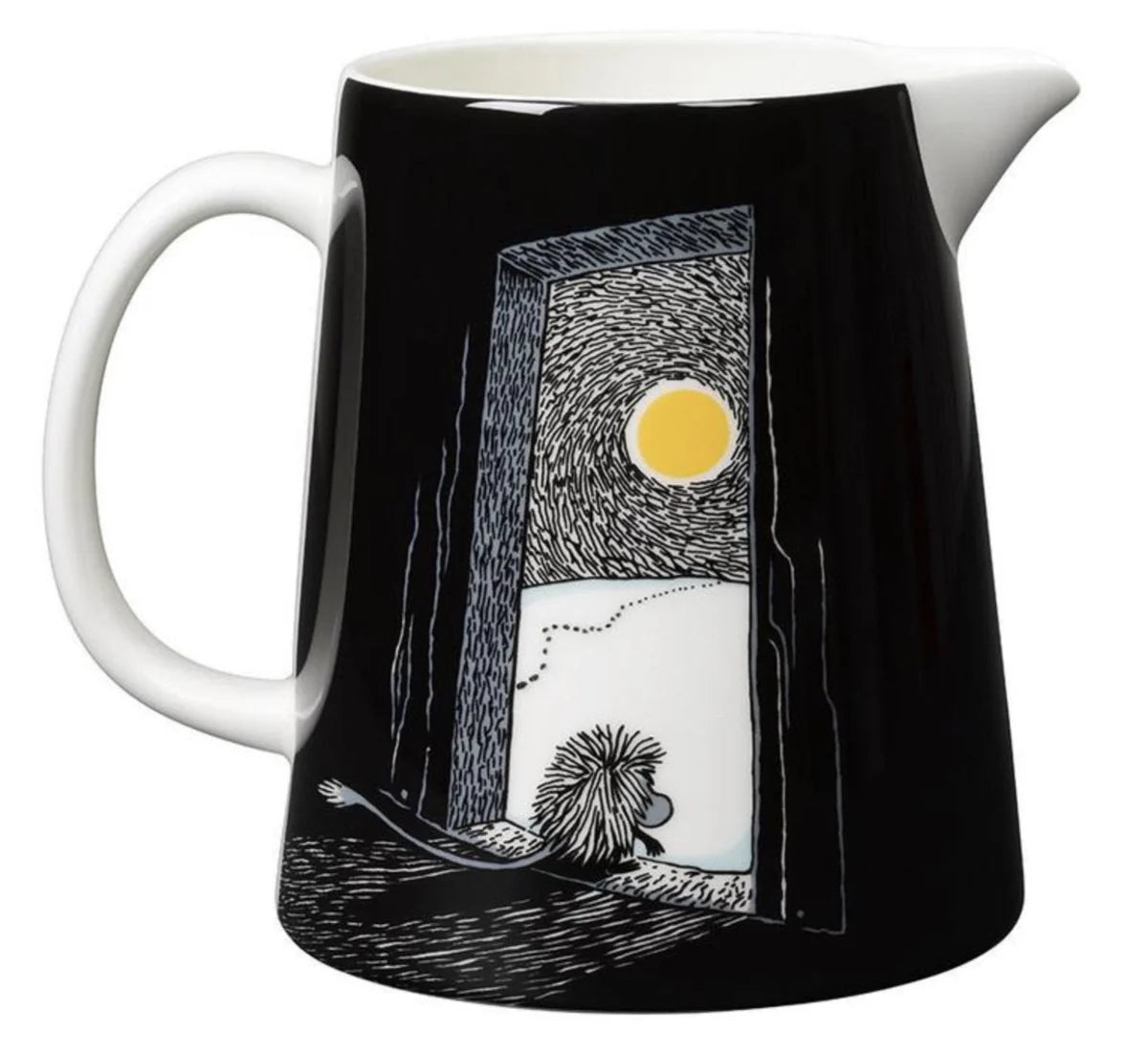 Zestaw porcelanowy (2 szt. kubek, dzbanek) Muminki Przodek - Moomin Arabia
