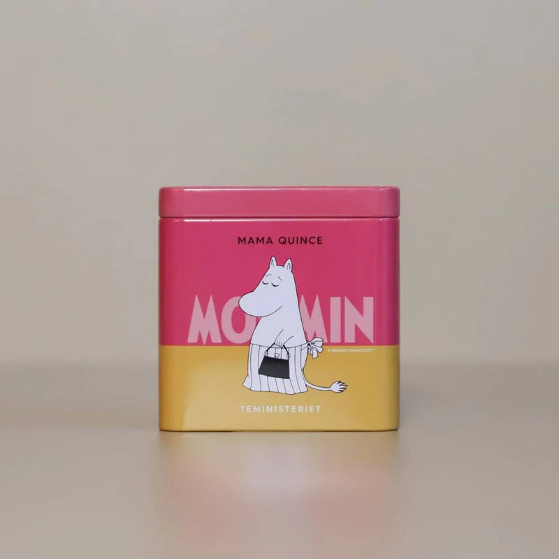 Zestaw herbata Moomin Mama Quince 100g Teministeriet i kubek emaliowany 370ml Mama Muminka Muurla