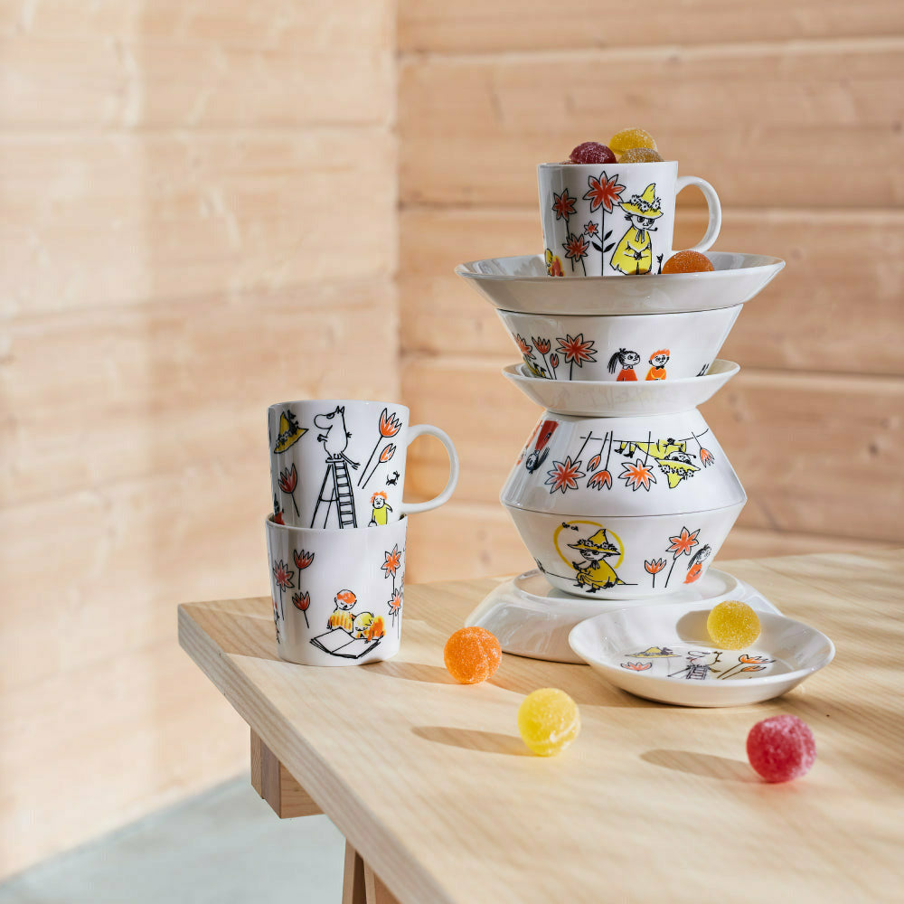 Kubek porcelanowy 300ml ABC Włóczykij Moomin Arabia