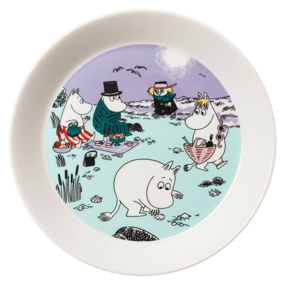 Talerz 19cm Lato 2025 Beach Day Moomin Arabia