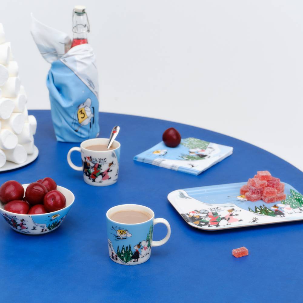 Taca Muminki Ski Jumping 27x20 cm - Moomin Arabia