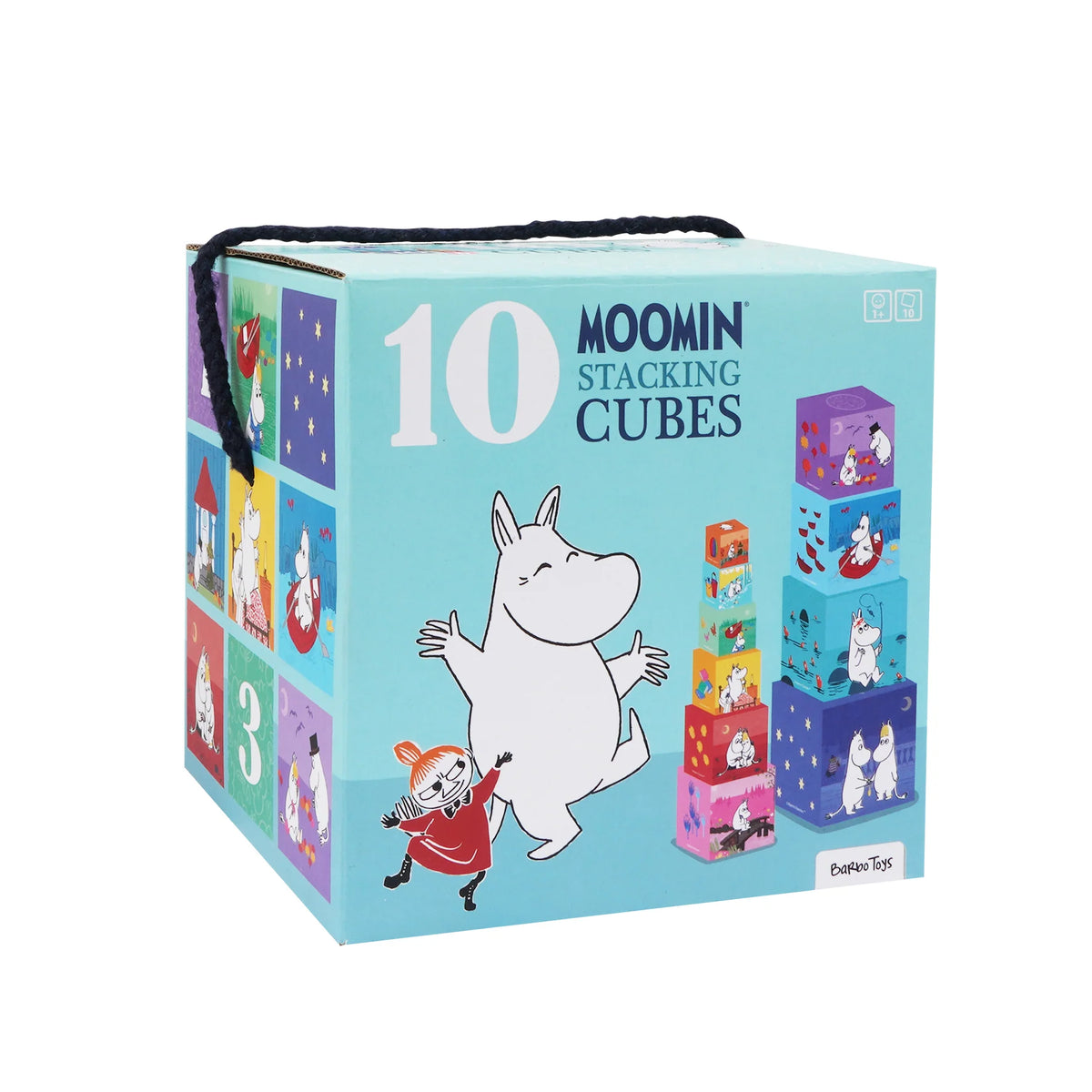 Kostki do układania (10szt) Muminki - Barbo Toys