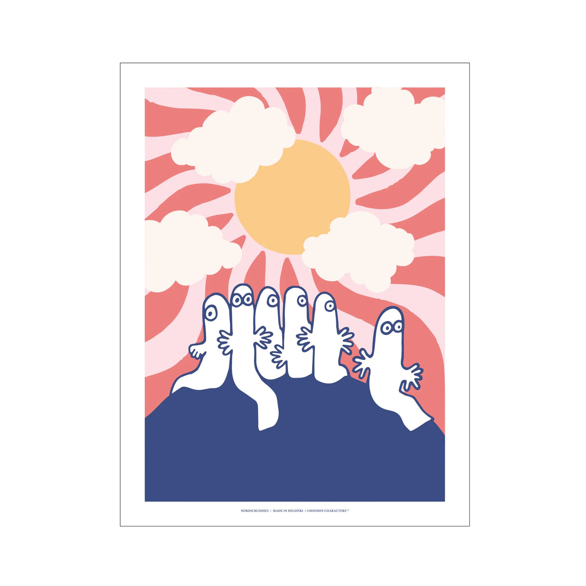 Plakat 30x40 Hatifnatowie NordicBuddies