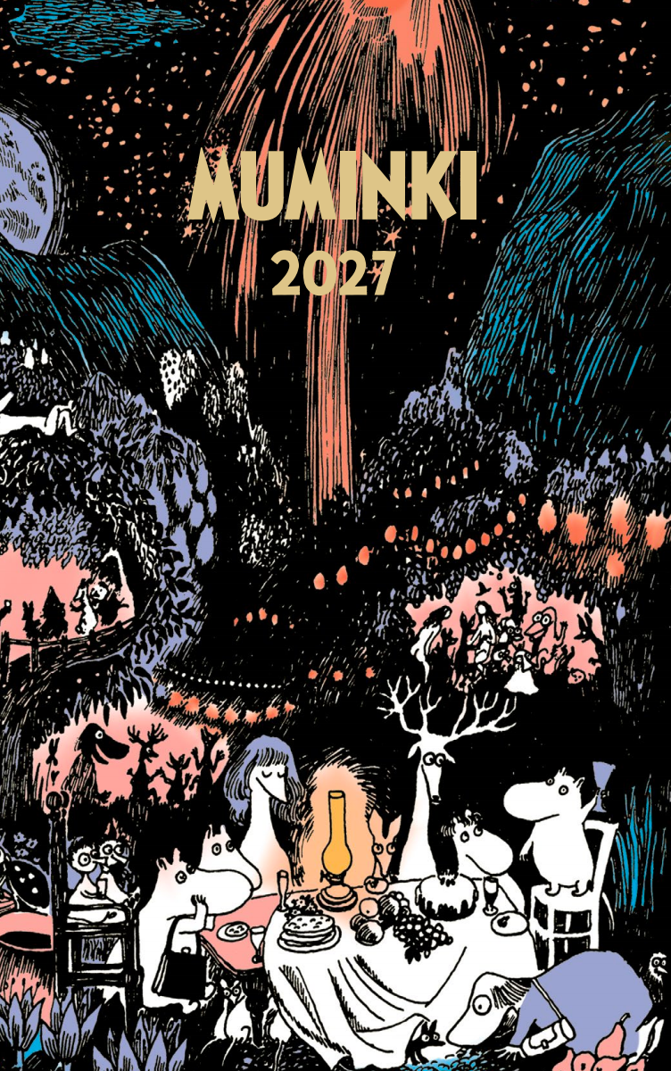 Muminki Kalendarz książkowy 2027 (twarda oprawka) polska wersja