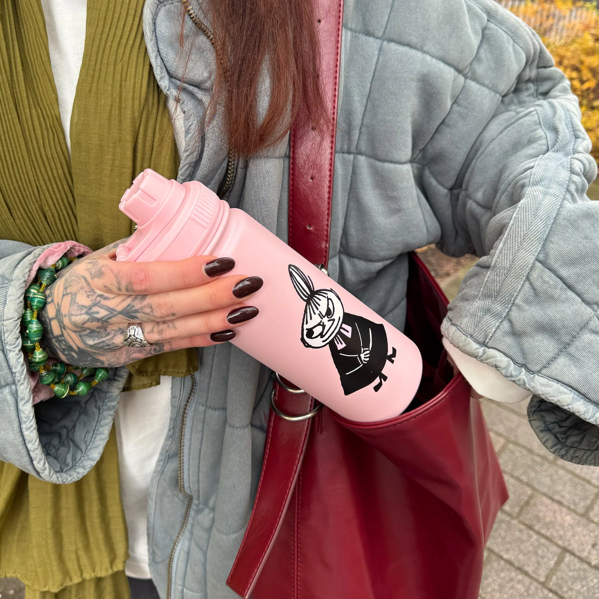 Butelka termiczna 550ml Mała Mi kwiaty NordicBuddies