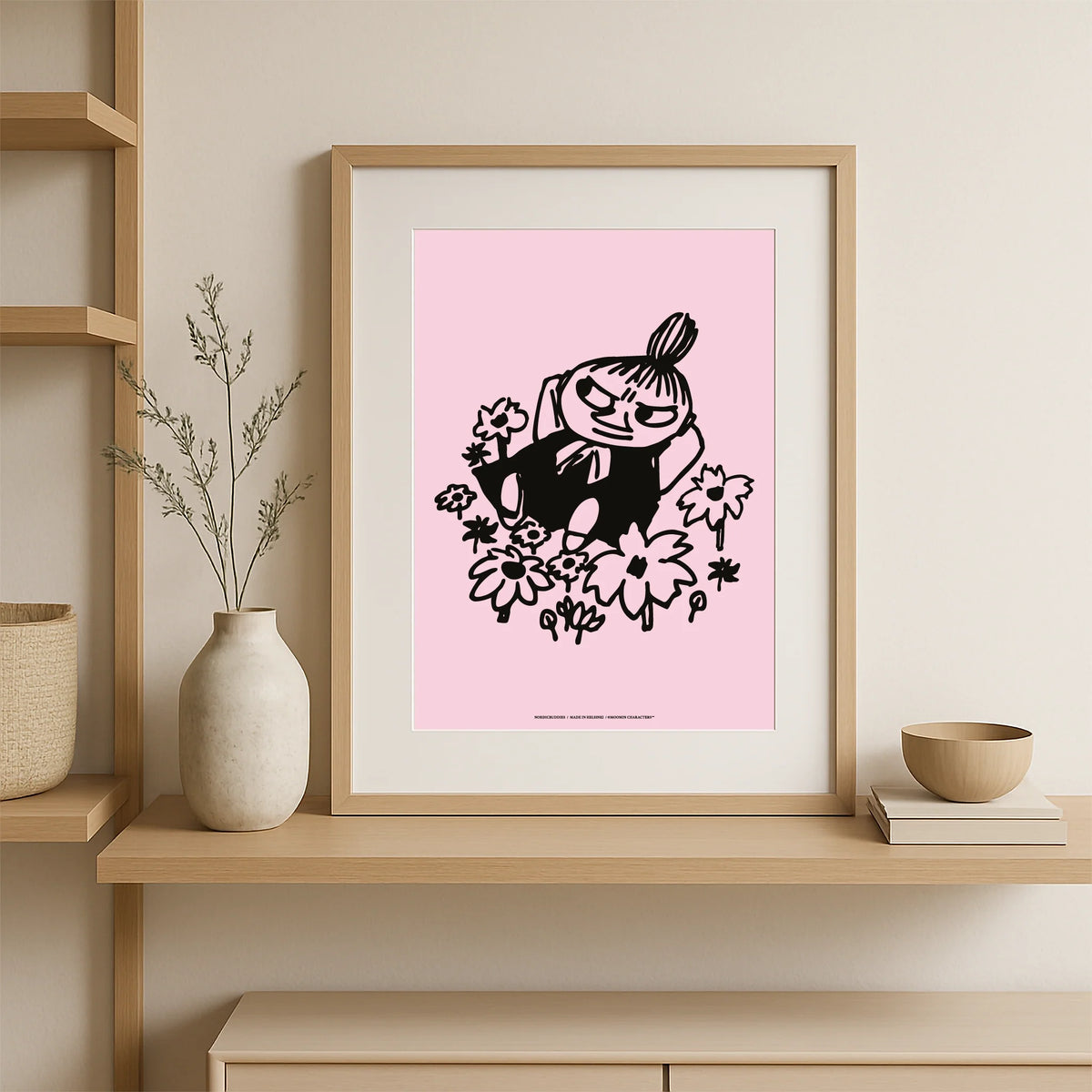 Plakat 50x70 Mała Mi NordicBuddies