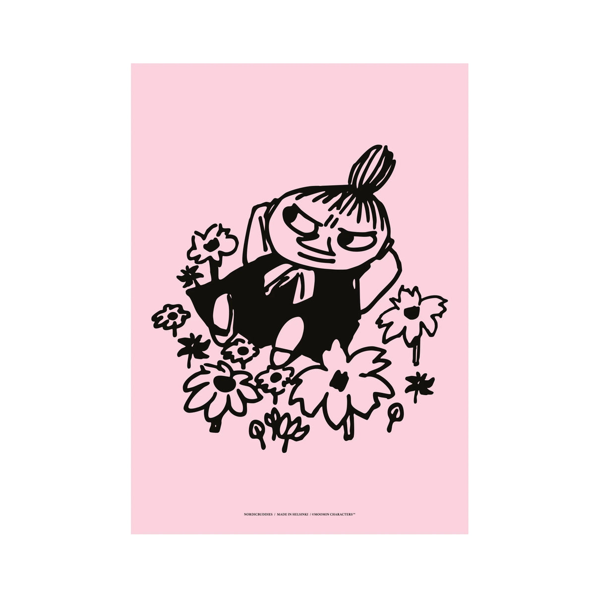 Plakat 50x70 Mała Mi NordicBuddies