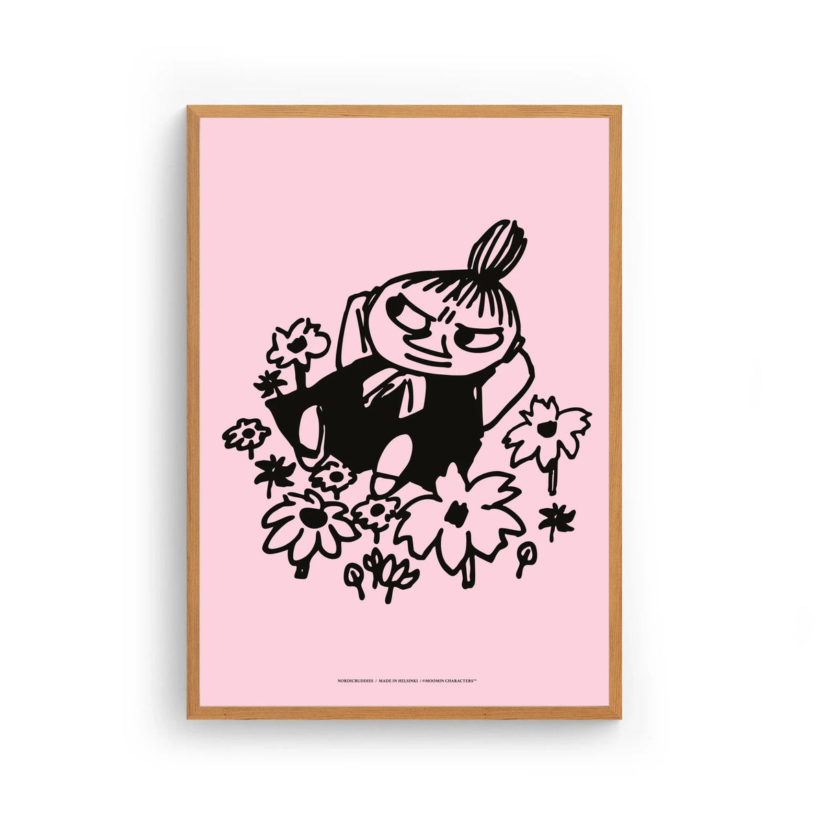 Plakat 50x70 Mała Mi NordicBuddies