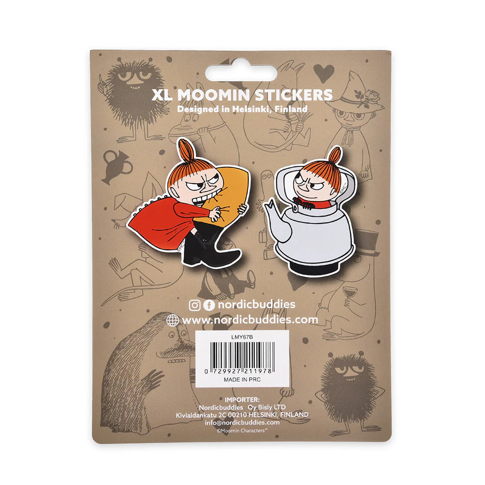 Zestaw 2 naklejek Psotna Mała Mi XL Nordicbuddies