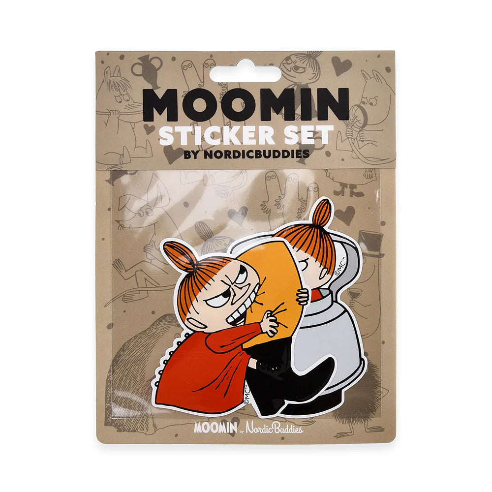 Zestaw 2 naklejek Psotna Mała Mi XL Nordicbuddies