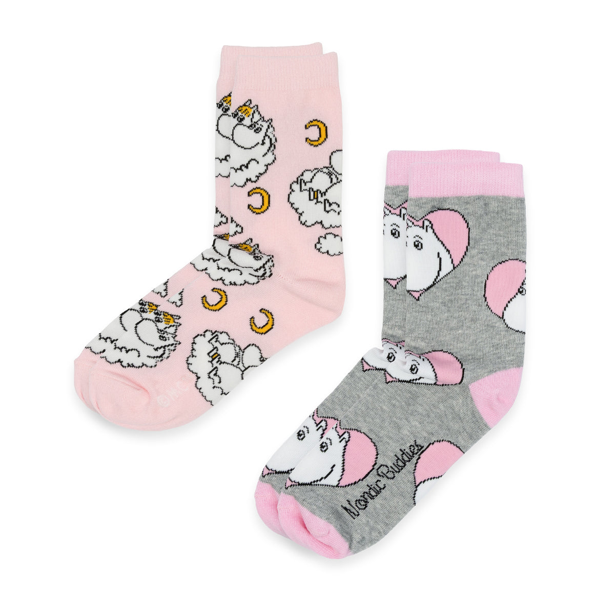 Skarpety w pudełku prezentowym 2-szt. Muminki Love 36-42 NordicBuddies