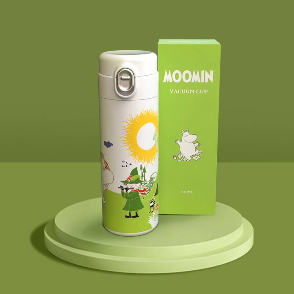 Kubek termiczny Muminki 420ml (zielony) Vipo