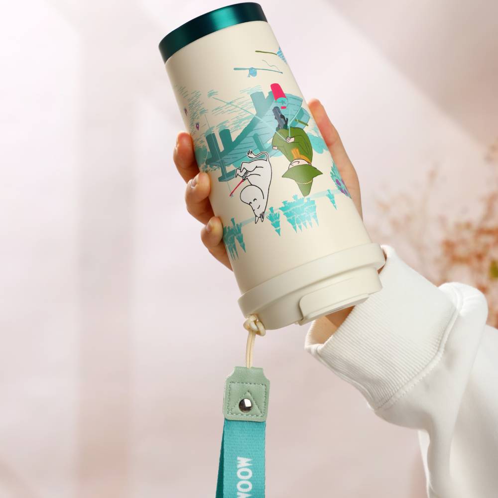 Kubek termiczny Take away Muminki na rybach 580ml Vipo