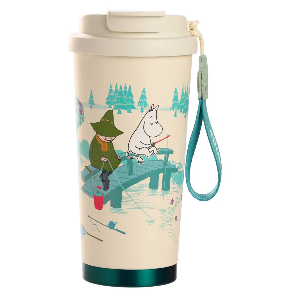 Kubek termiczny Take away Muminki na rybach 580ml Vipo