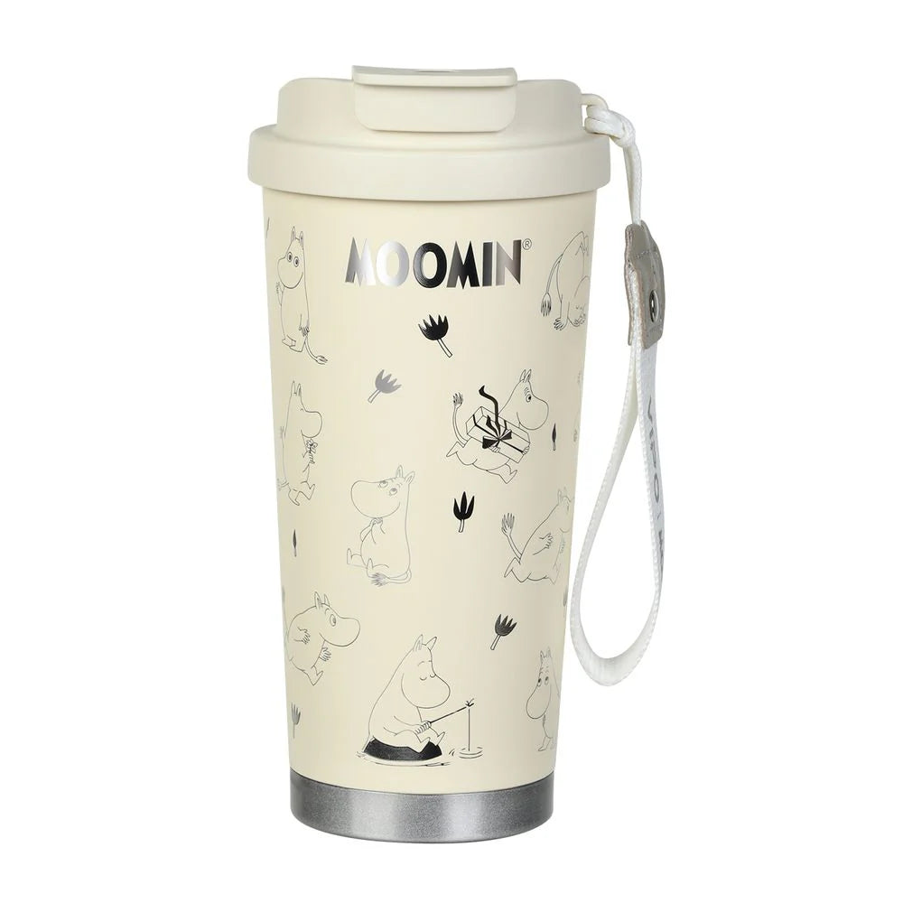 Kubek termiczny Take away Muminek 580ml (ecru) Vipo