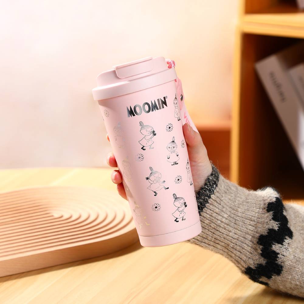 Kubek termiczny Take away Mała Mi 580ml (różowy) Vipo