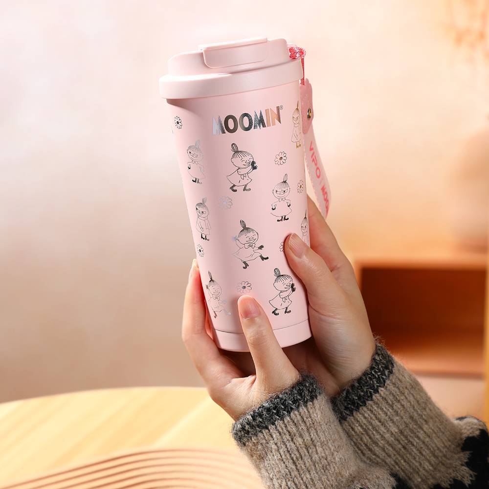 Kubek termiczny Take away Mała Mi 580ml (różowy) Vipo