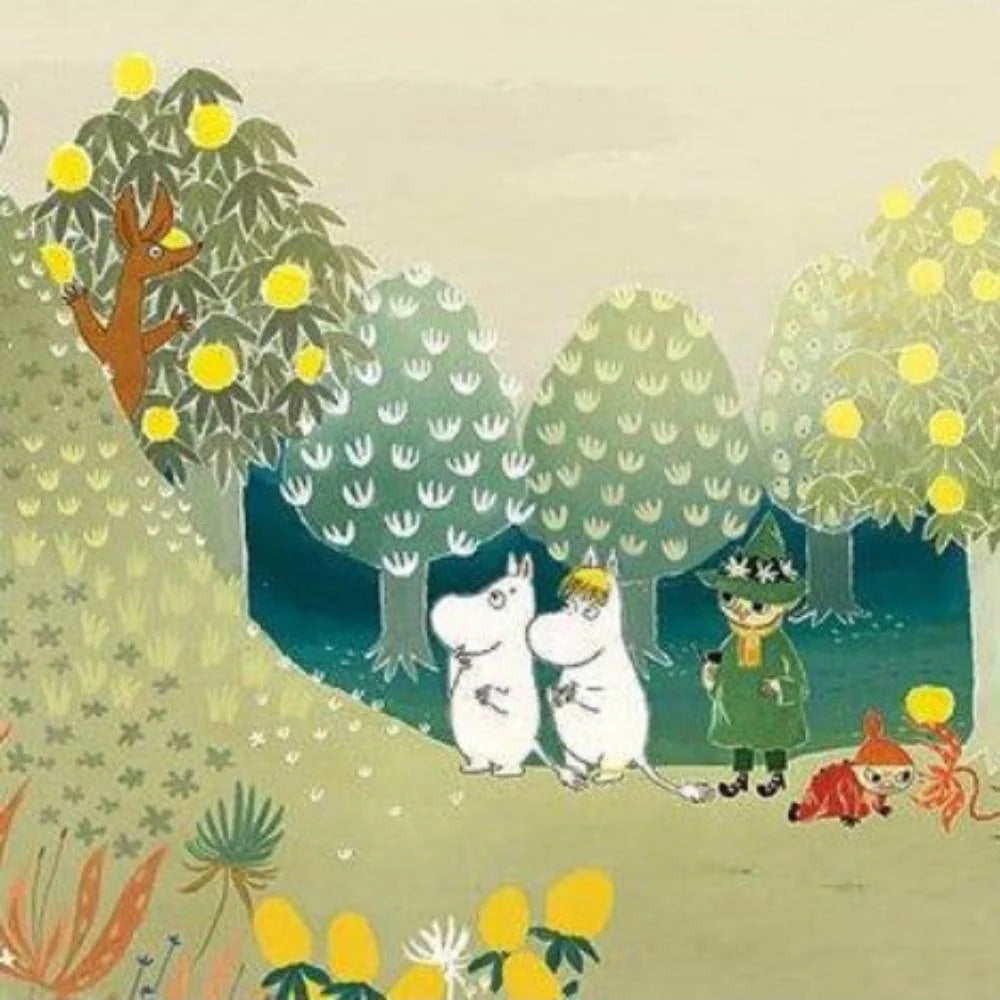 Kartka okazjonalna Muminki w lesie - Hype Cards