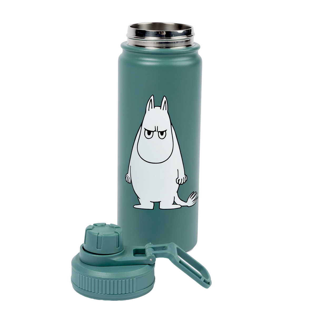 Butelka termiczna 550ml Niezadowolony Muminek (zielony) NordicBuddies