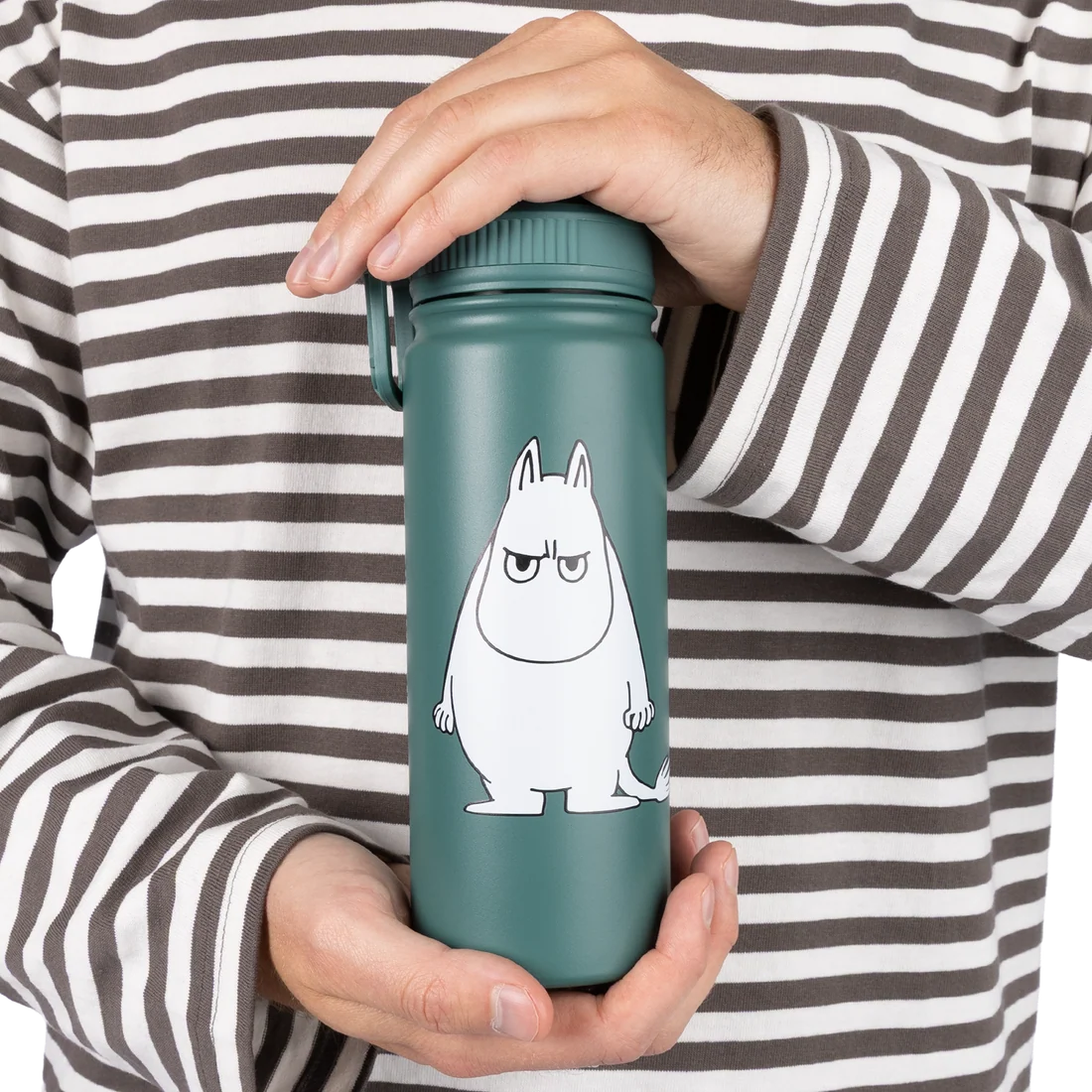 Butelka termiczna 550ml Niezadowolony Muminek (zielony) NordicBuddies