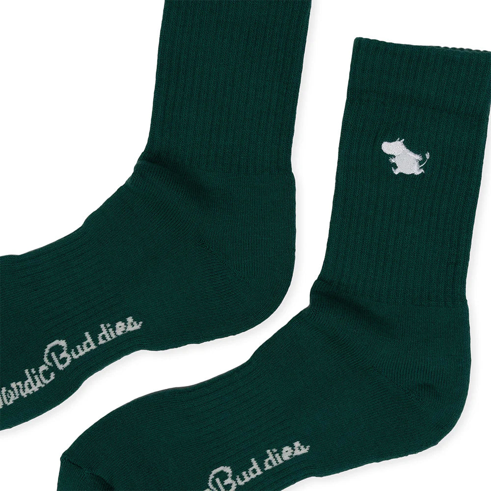 Skarpety Muminek Retro tenis zielony 36-42 NordicBuddies
