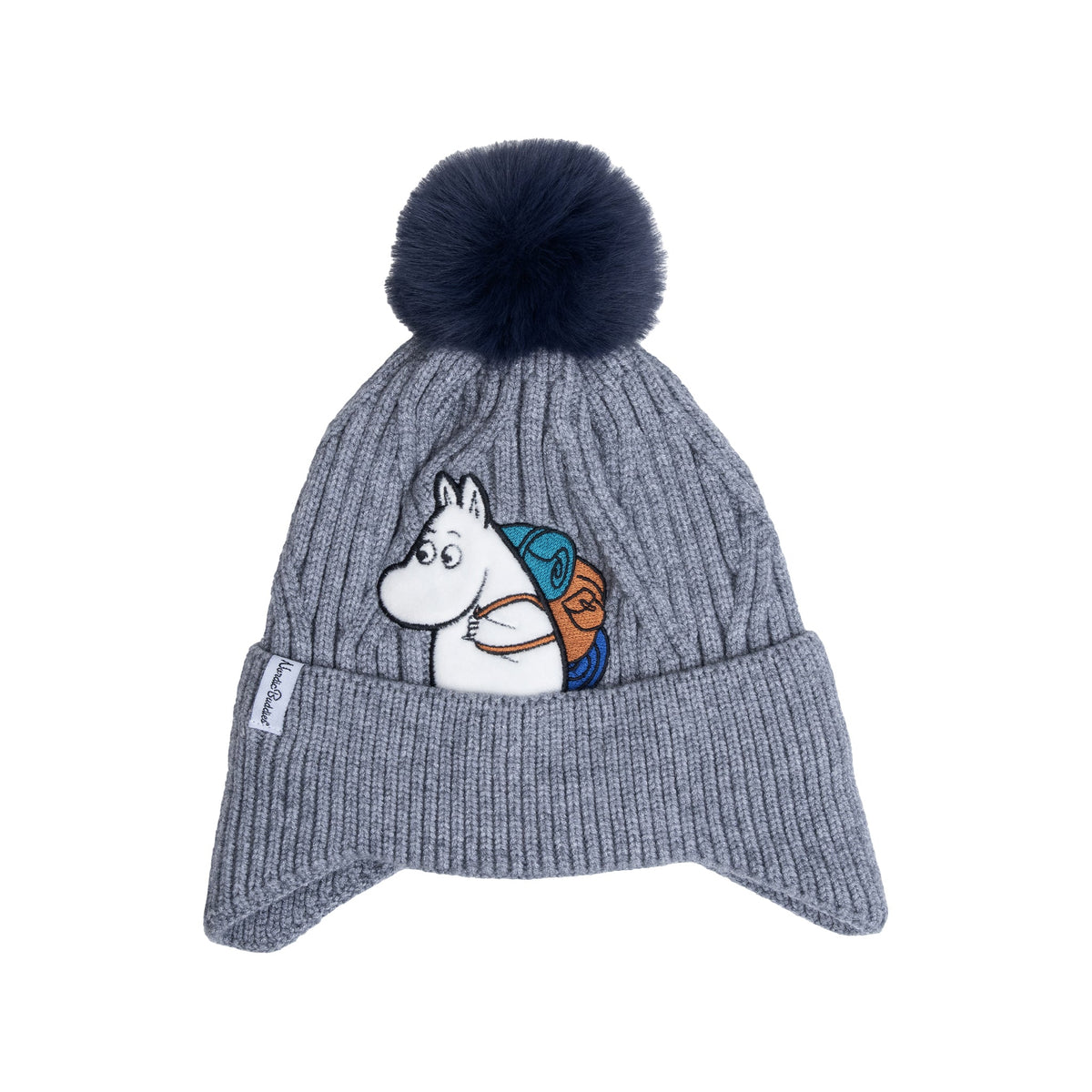 Czapka dziecięca Muminek z plecakiem NordicBuddies