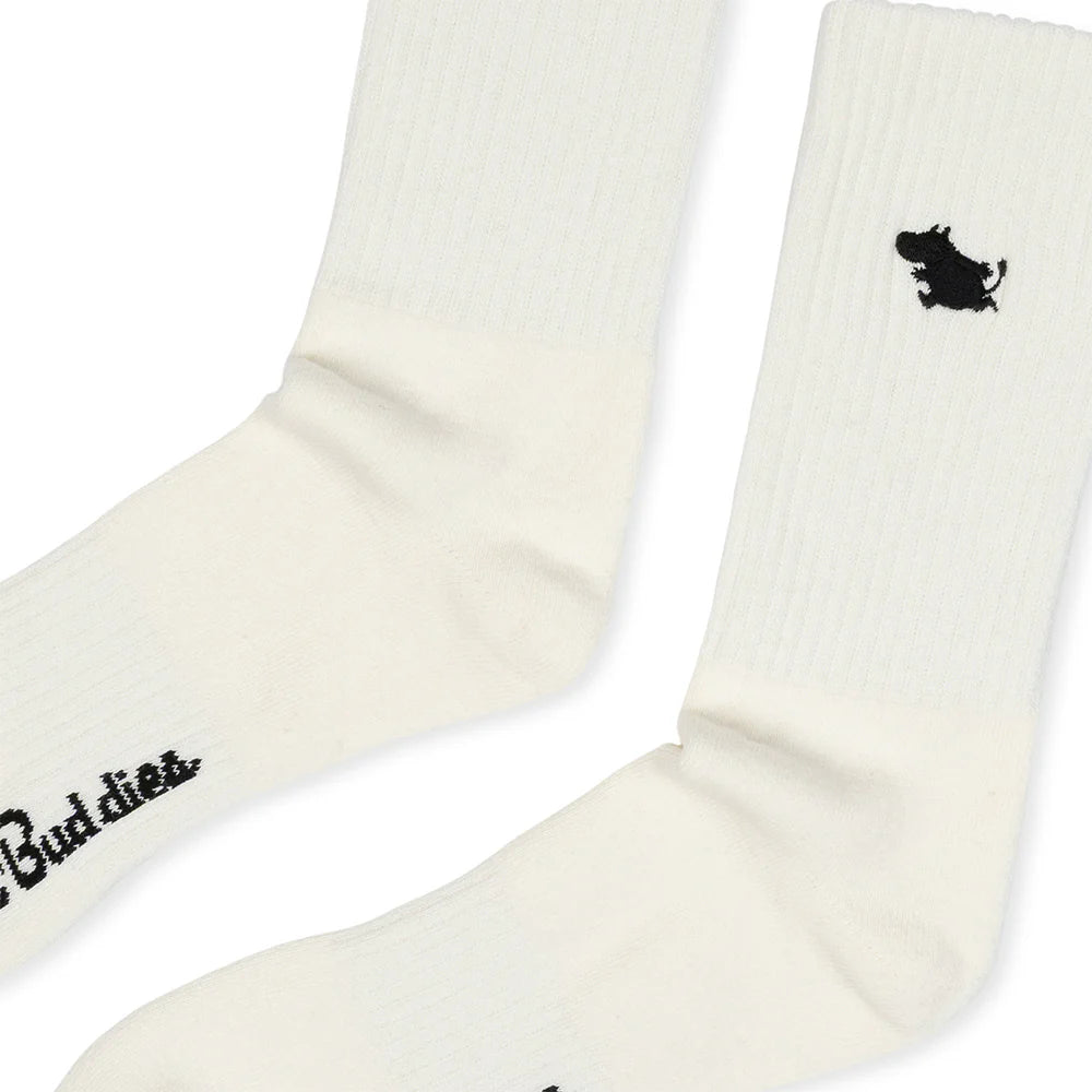Skarpety Muminek Retro tenis białe 40-45 NordicBuddies