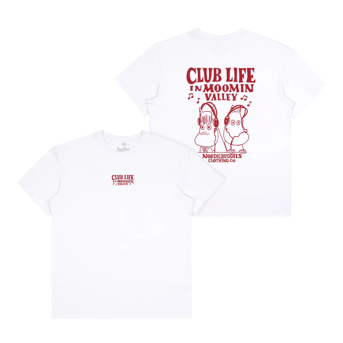 T-shirt Muminki Club Life W25 NordicBuddies