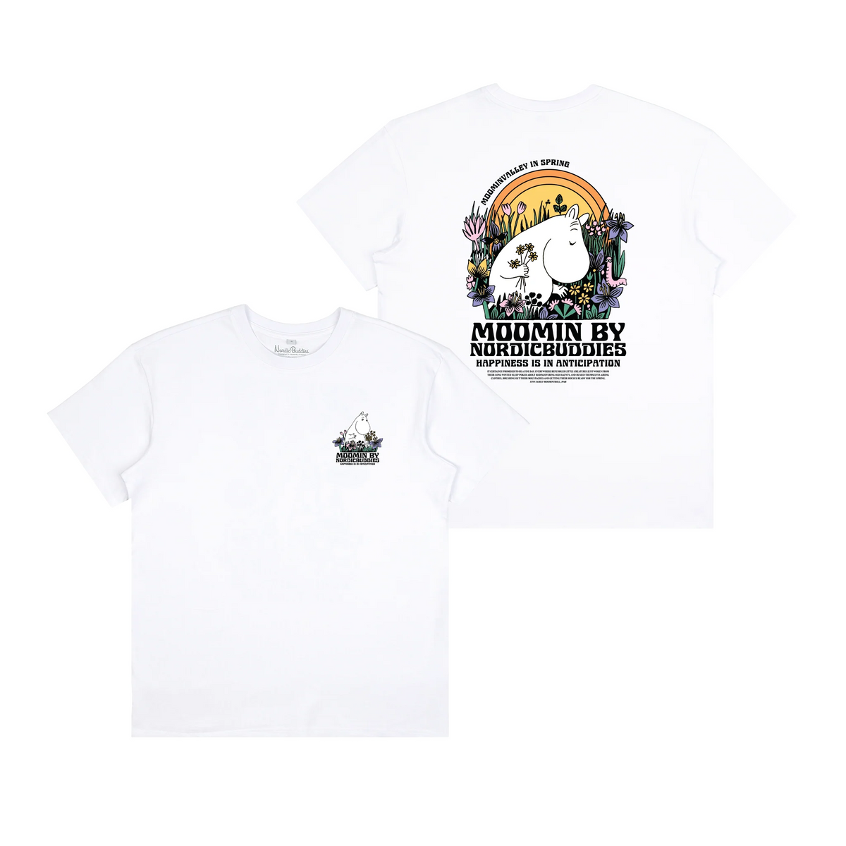 T-shirt Muminek Wiosna NordicBuddies