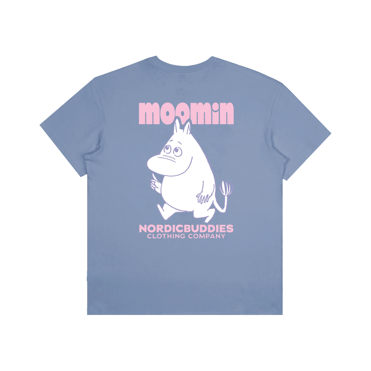T-shirt Muminek (niebieski) NordicBuddies