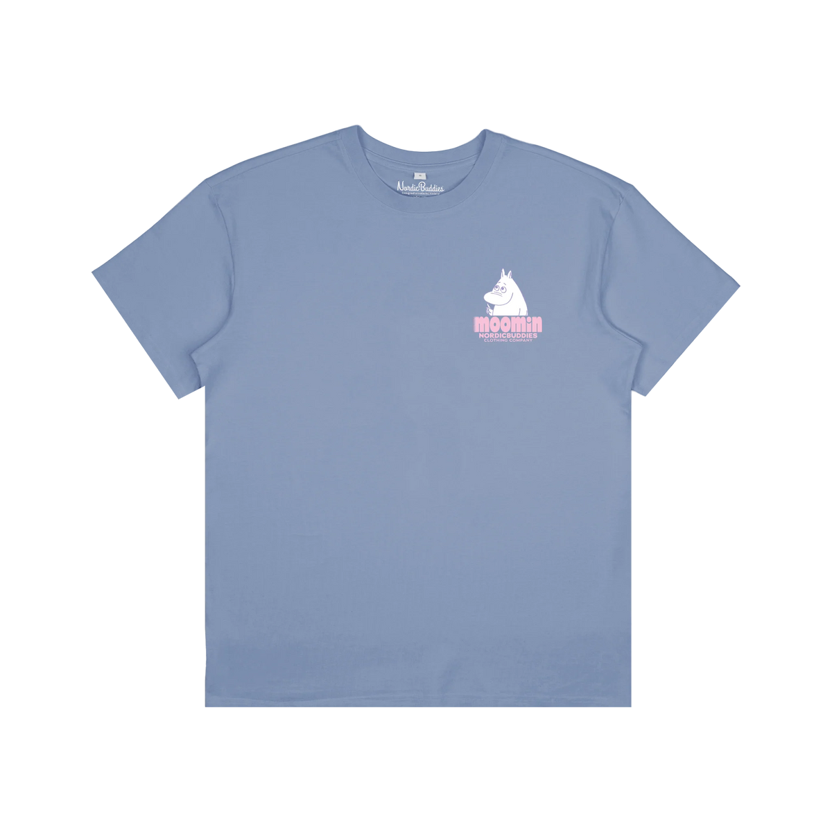 T-shirt Muminek (niebieski) NordicBuddies