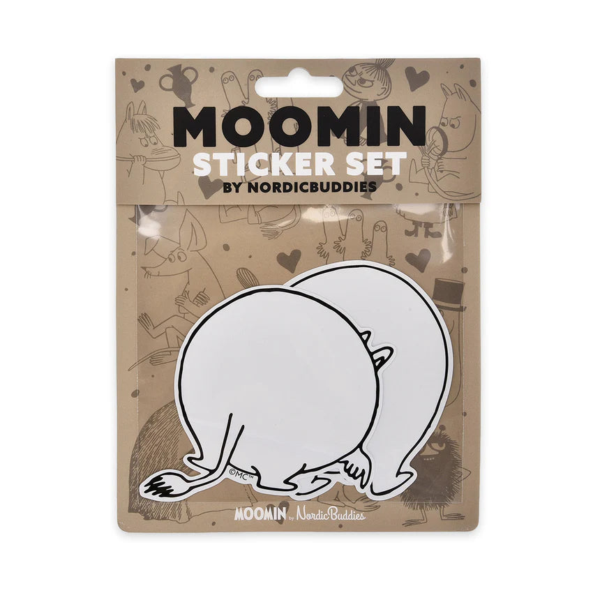 Zestaw 2 naklejek Muminek XL Nordicbuddies