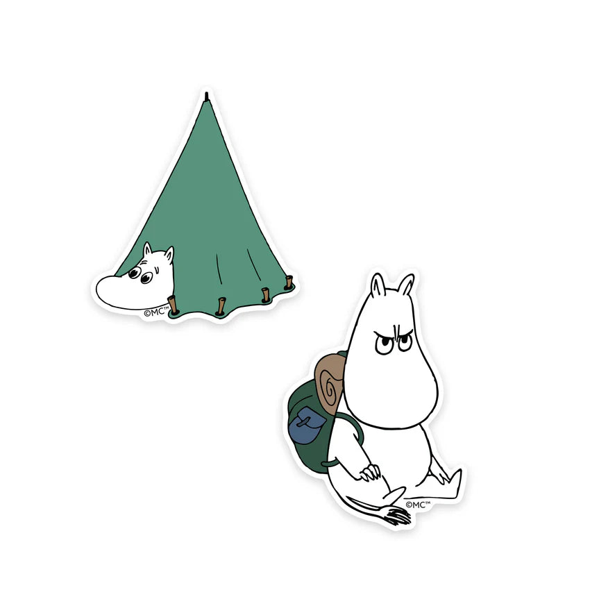 Zestaw 2 naklejek Muminek przygoda XL Nordicbuddies