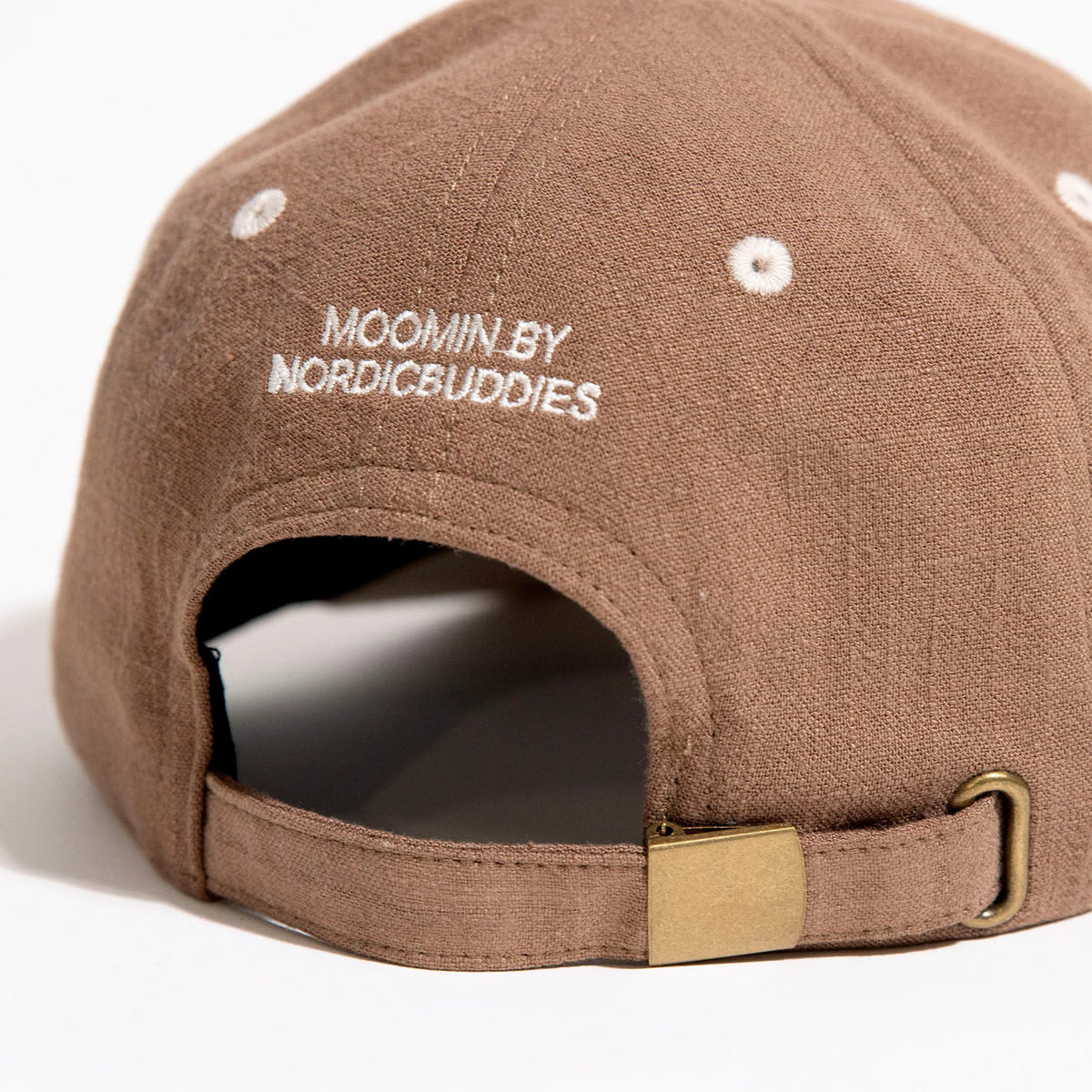 Czapka Muminek pod namiotem (beżowo-brązowa) NordicBuddies
