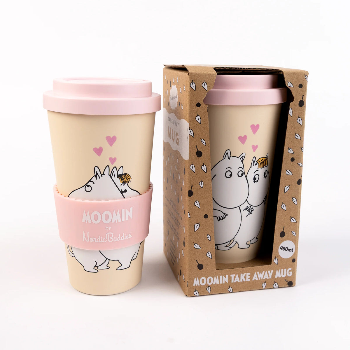 Kubek 450ml Muminki Love Take Away NordicBuddies