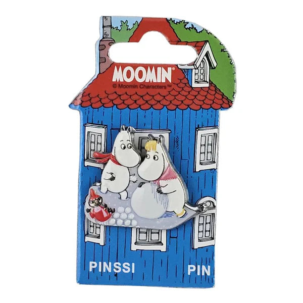Przypinka Muminki zima TMF Trade