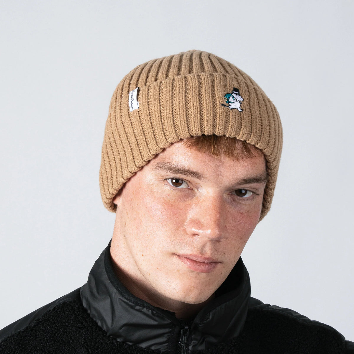 Czapka z naszywką Tata Muminka (brąz) NordicBuddies