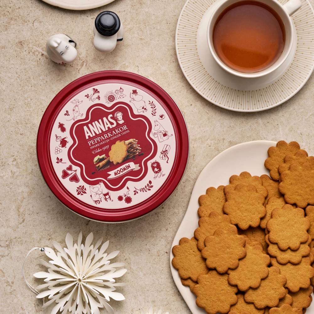 Ciasteczka korzenne w puszce 280g Muminki Annas