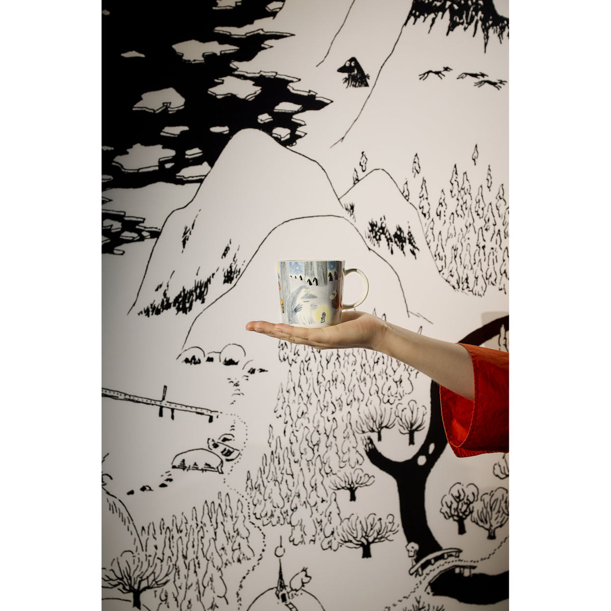 Limitowany Kubek Winternight Buka Muzeum Tempere - Moomin Arabia