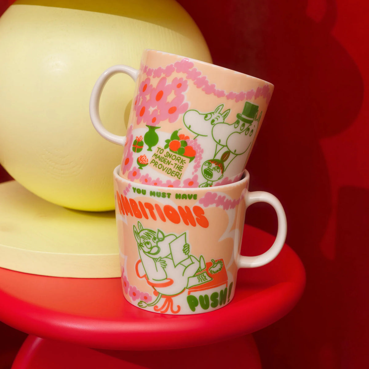 Kubek porcelanowy 400ml Panna Migotka Boss Lady Moomin Arabia