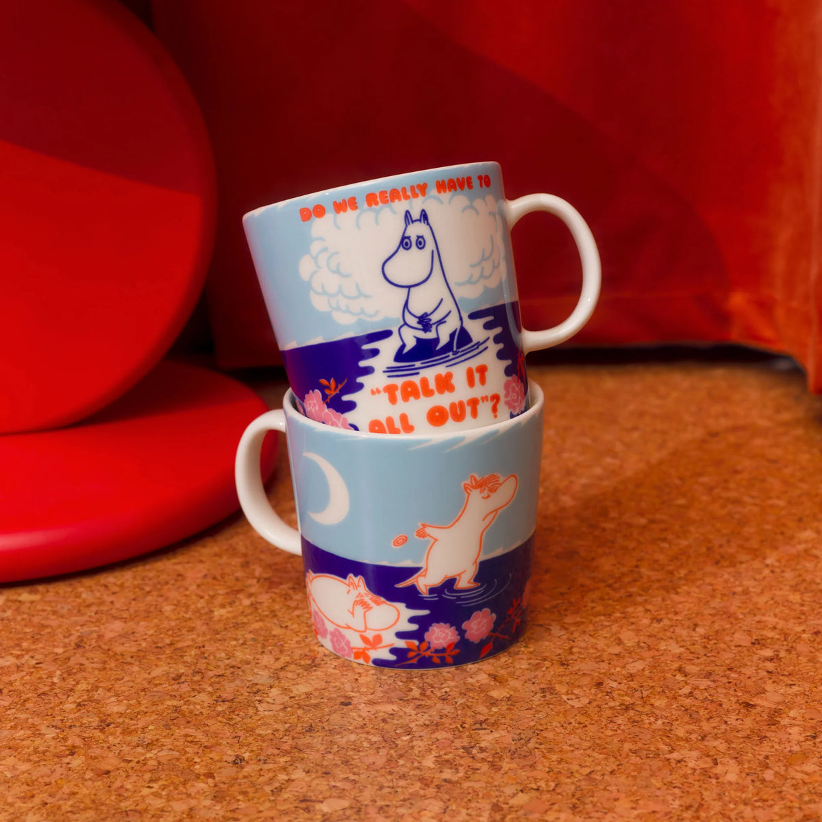 Kubek porcelanowy 400ml Muminek Talk it all Out Moomin Arabia