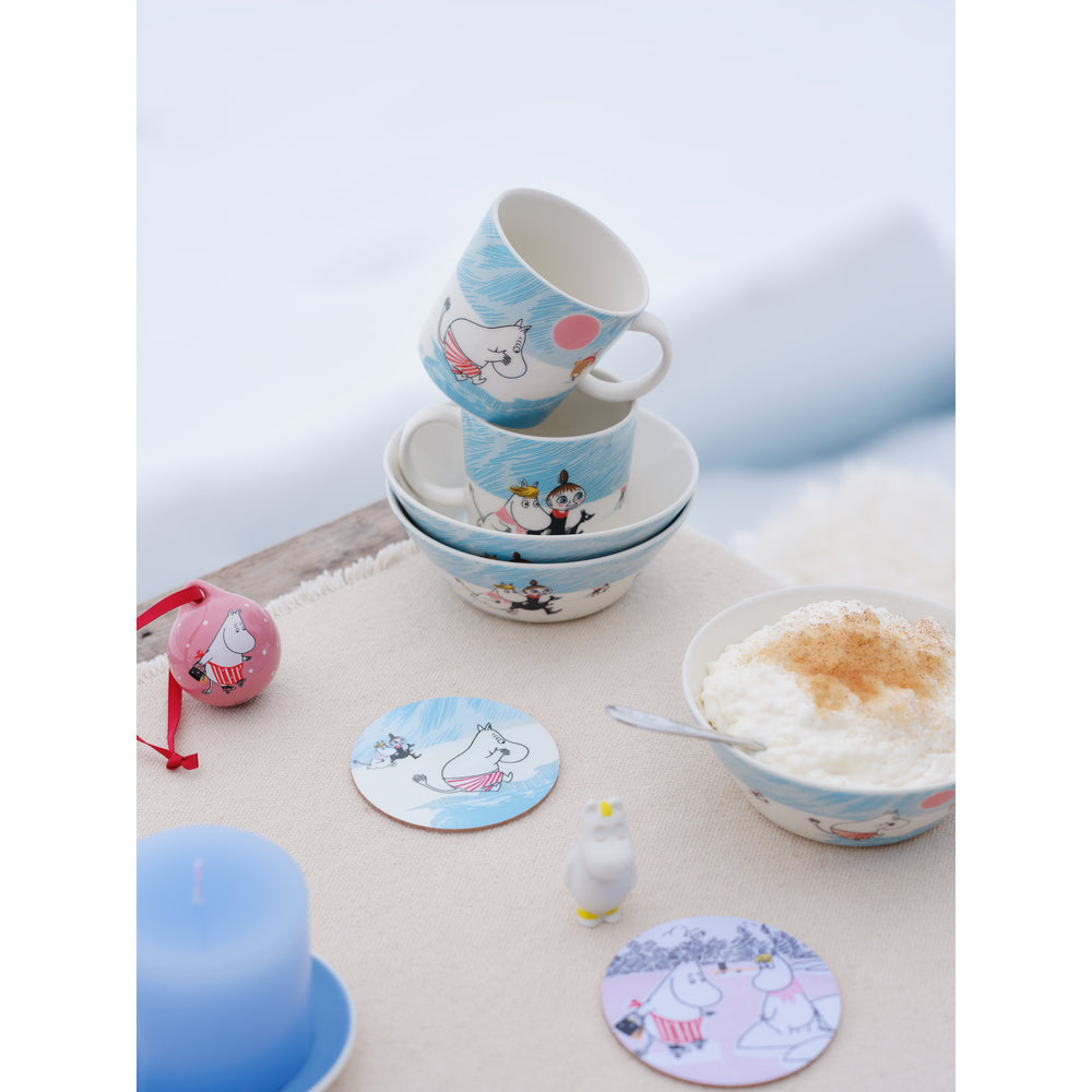 Kubek porcelanowy 300ml Zima 2025 Ice swimming - Moomin Arabia