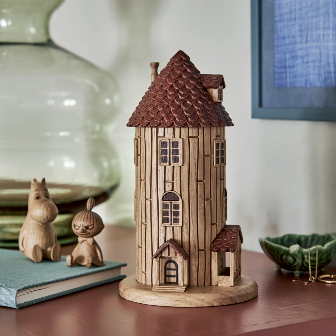 Figurka drewniana Dom Muminków - Dsignhouse