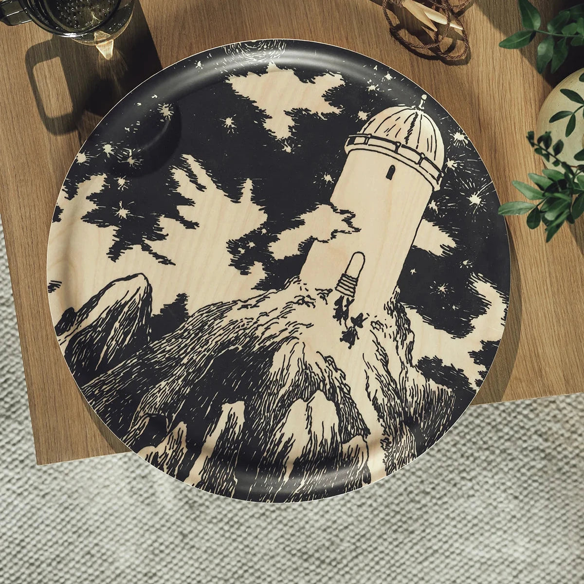Taca okrągła Muminki w Obserwatorium 40 cm Muurla