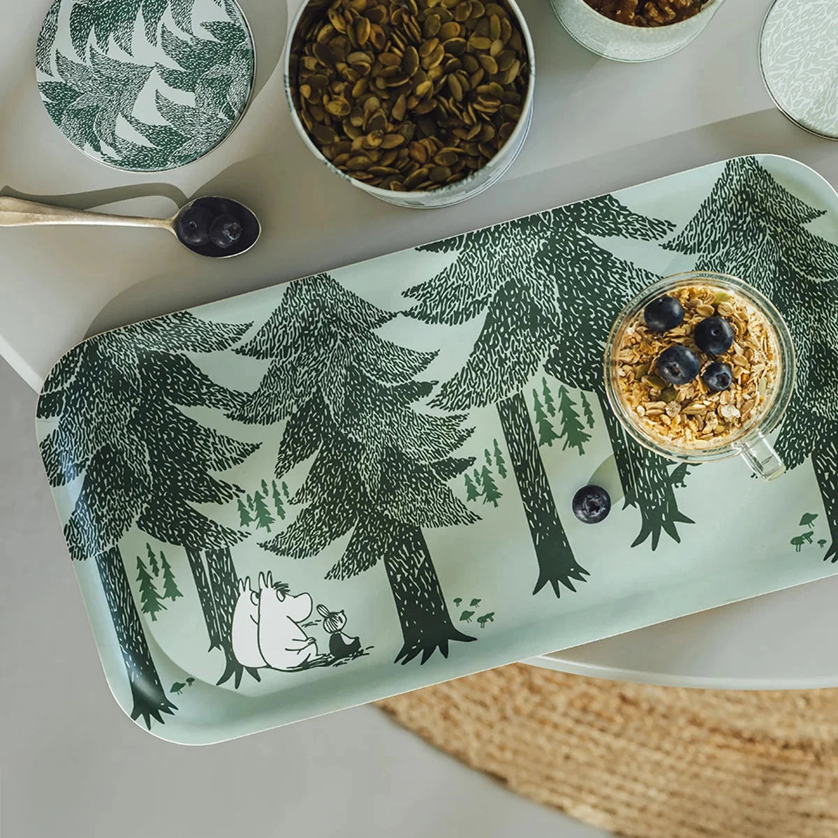 Taca Muminki w lesie 43x22cm Muurla