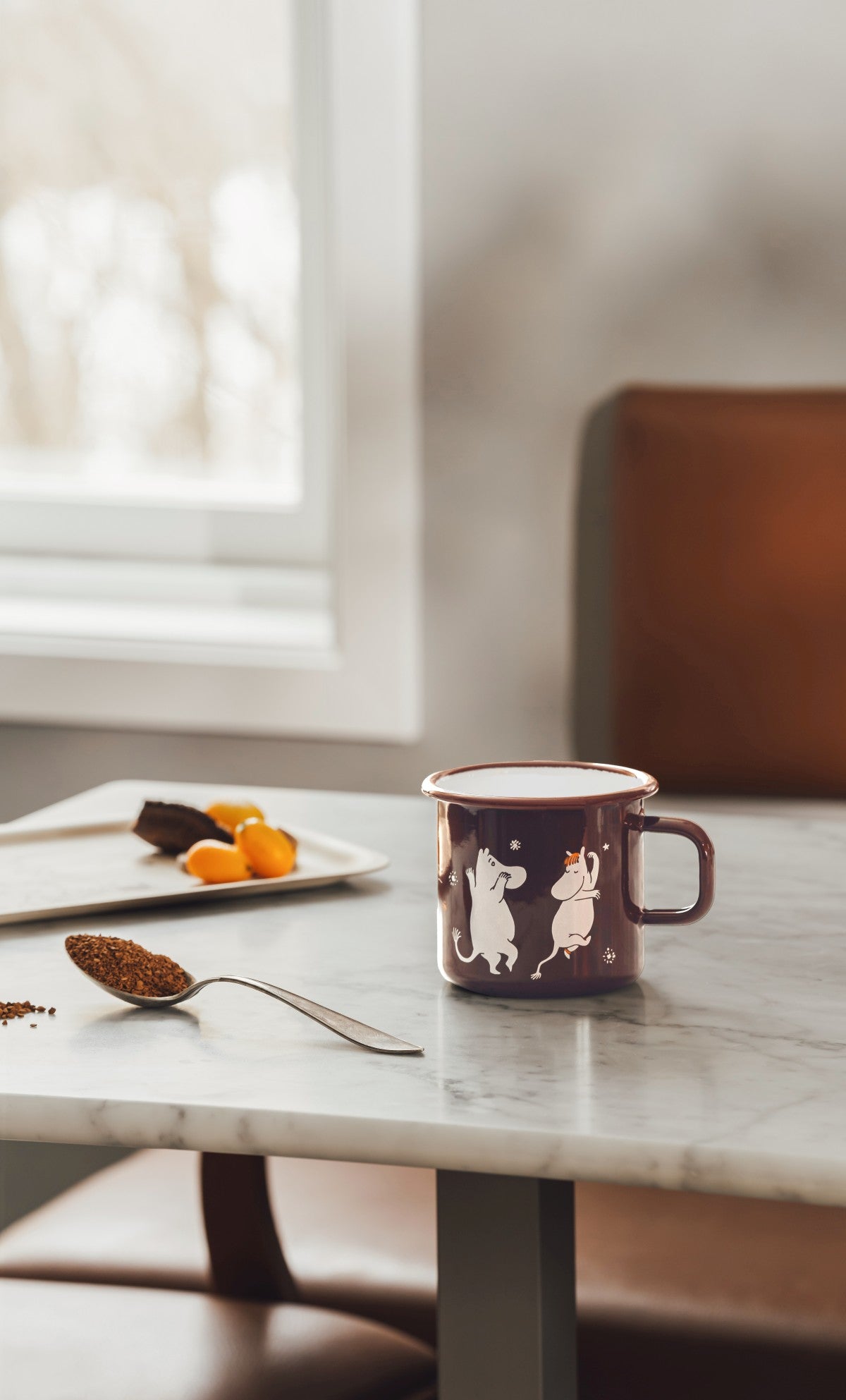 Kubek emaliowany 550ml Kometa nad Doliną Muminków Muurla
