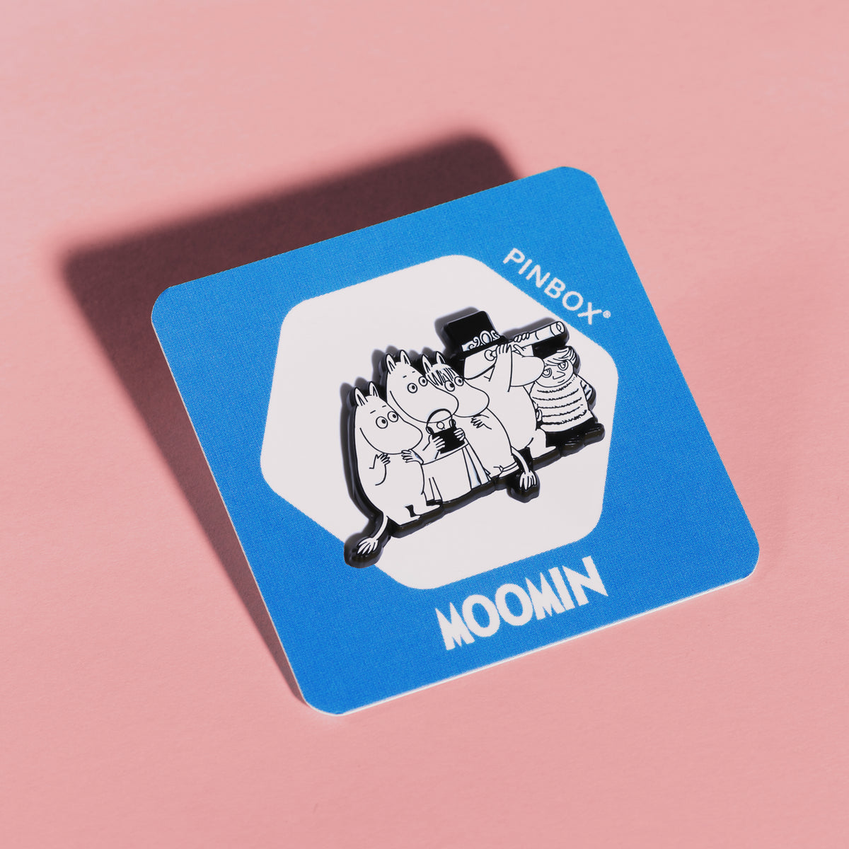 Przypinka Pin Rodzina Muminków (metal) Muminki
